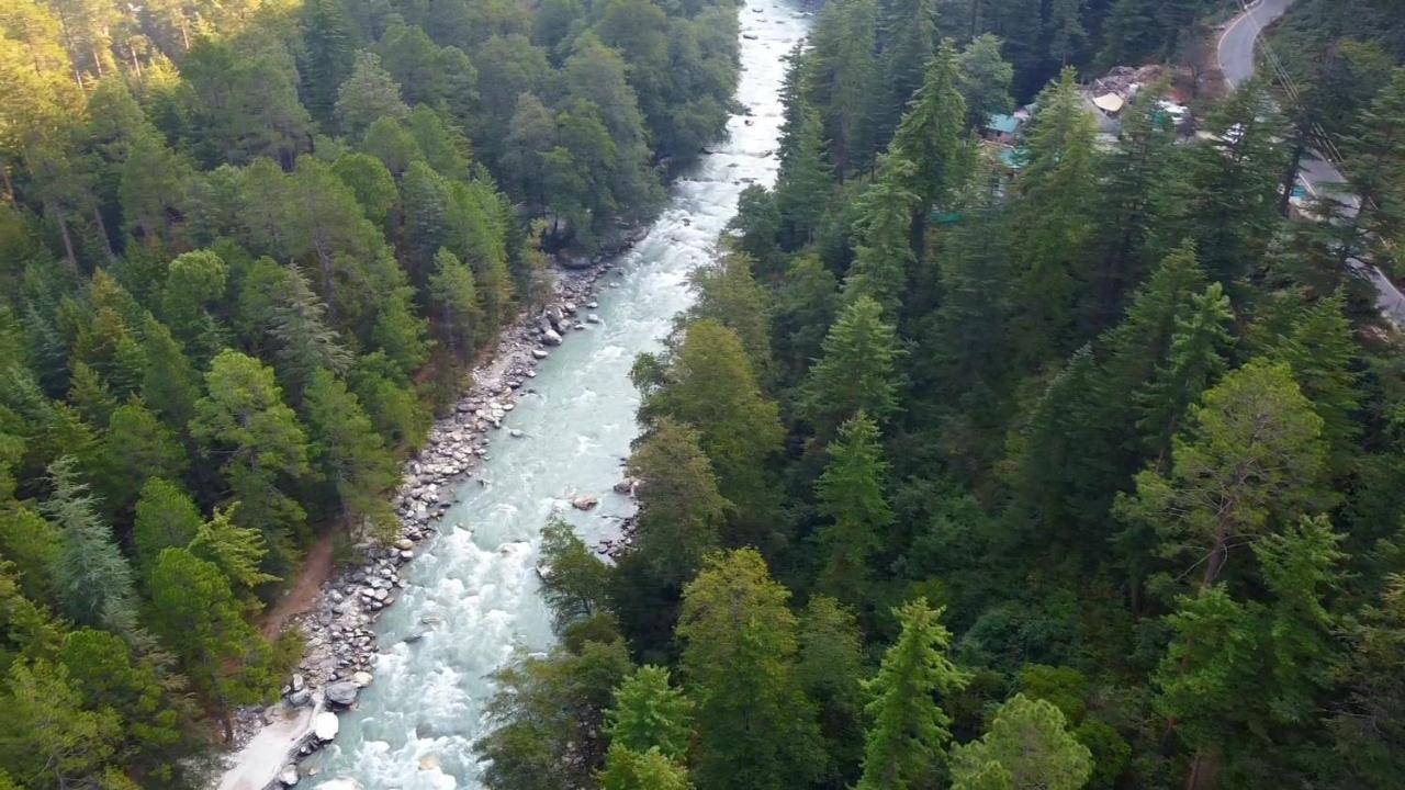 Himtrek Riverside Camps, Kasol Exteriér fotografie