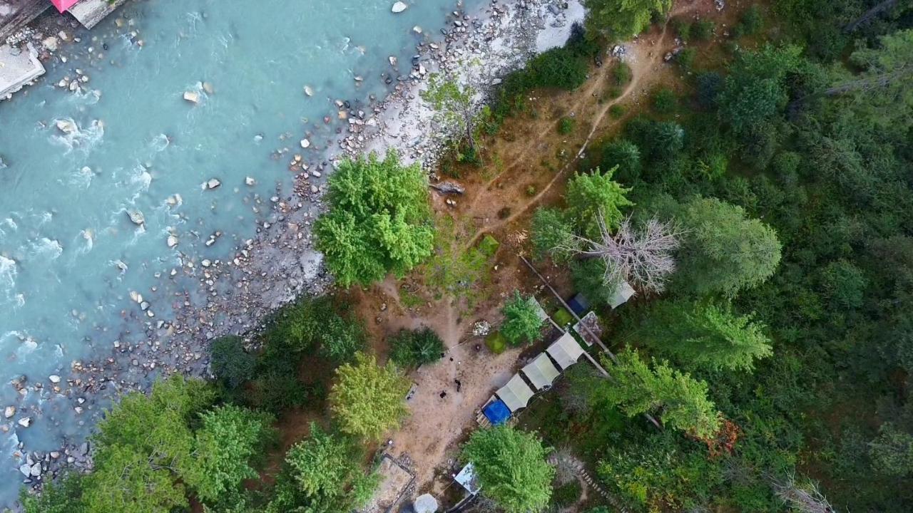 Himtrek Riverside Camps, Kasol Exteriér fotografie