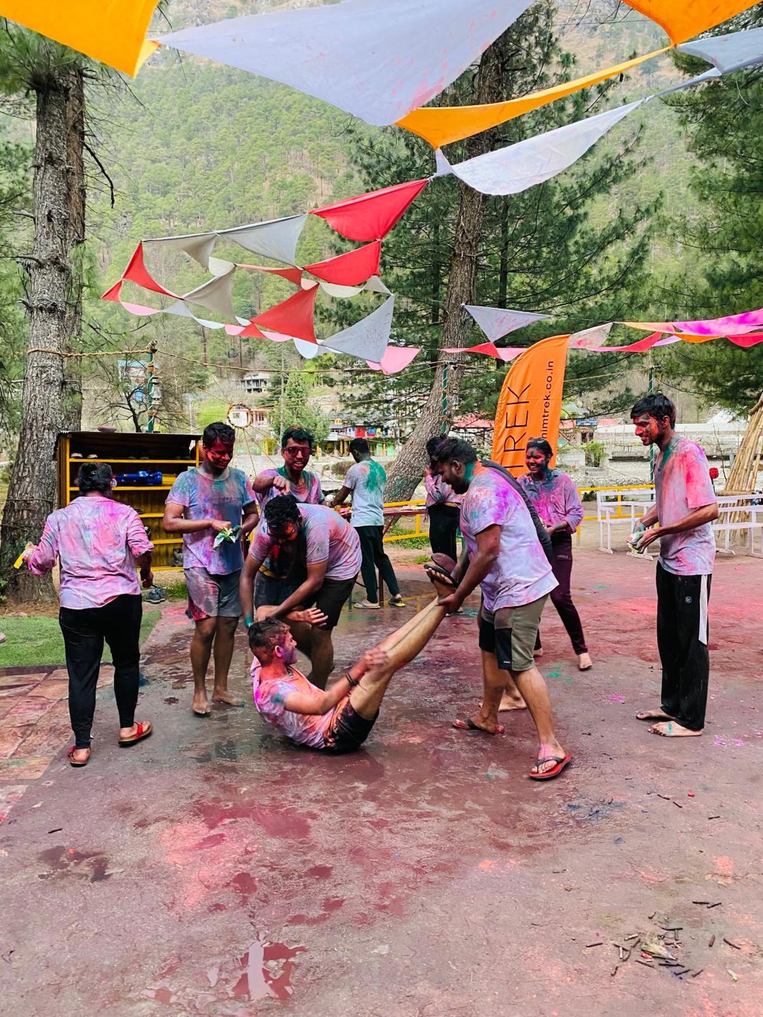 Himtrek Riverside Camps, Kasol Exteriér fotografie