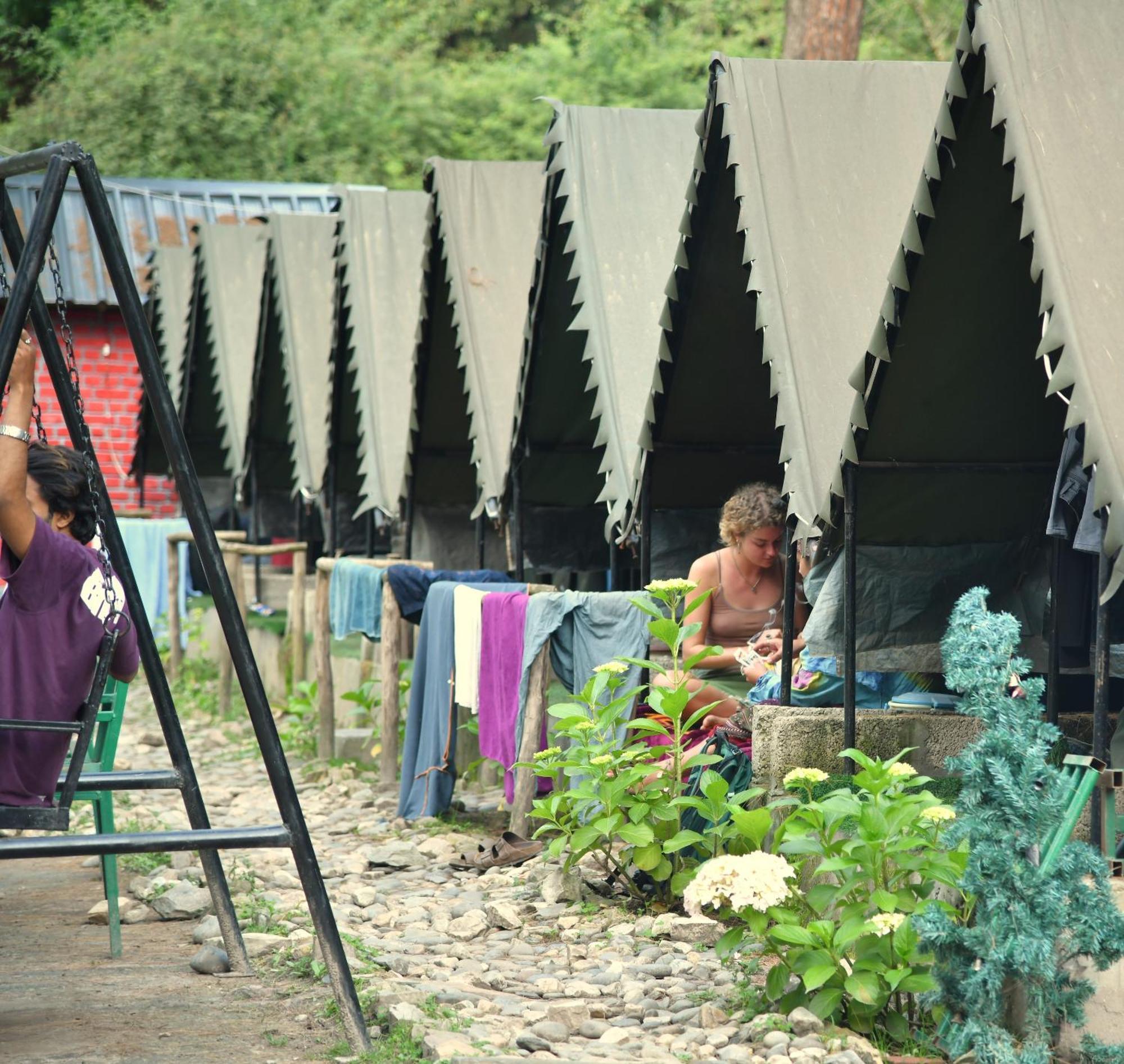 Himtrek Riverside Camps, Kasol Exteriér fotografie