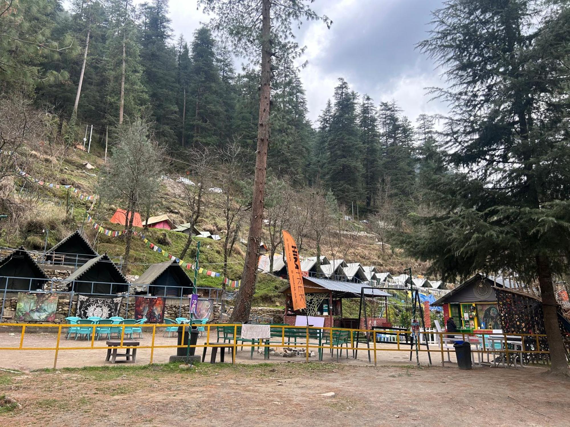 Himtrek Riverside Camps, Kasol Exteriér fotografie